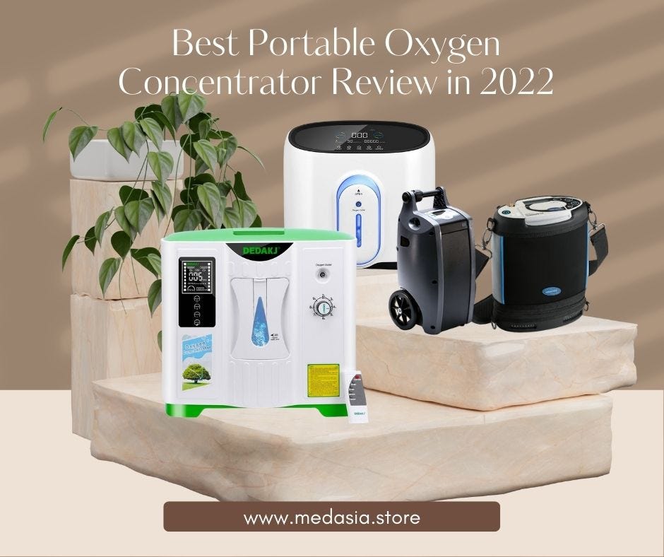 Best portable oxygen concentrator review in 2022 by Medasia.Store