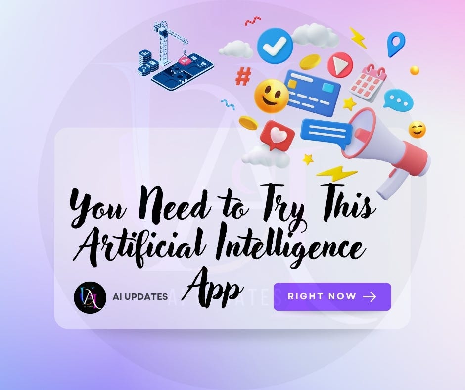 You Need to Try This Artificial Intelligence App Right Now