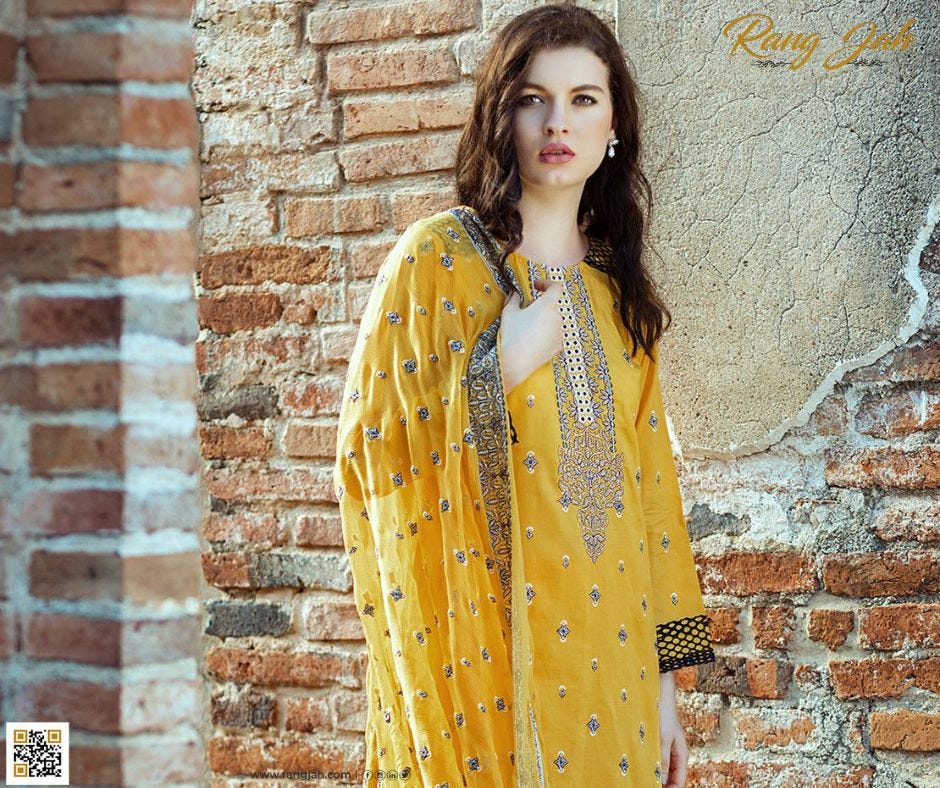 Buy Pakistani dresses online shopping in the UK | by Rangjah | Medium