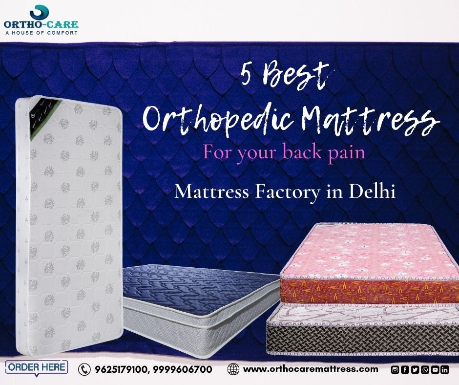 Best Orthopedic Mattress ORTHO CARE MATTRESS Medium