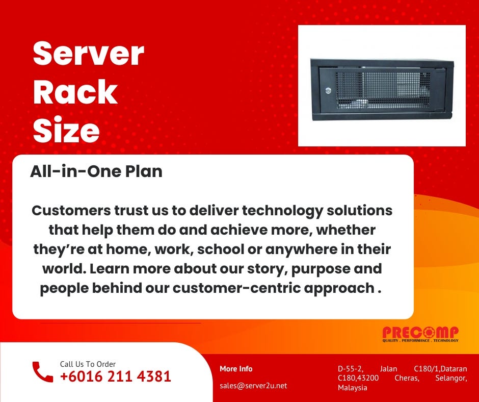 The Meaning of Minimal Server Rack Sizes in Making a Major Effect