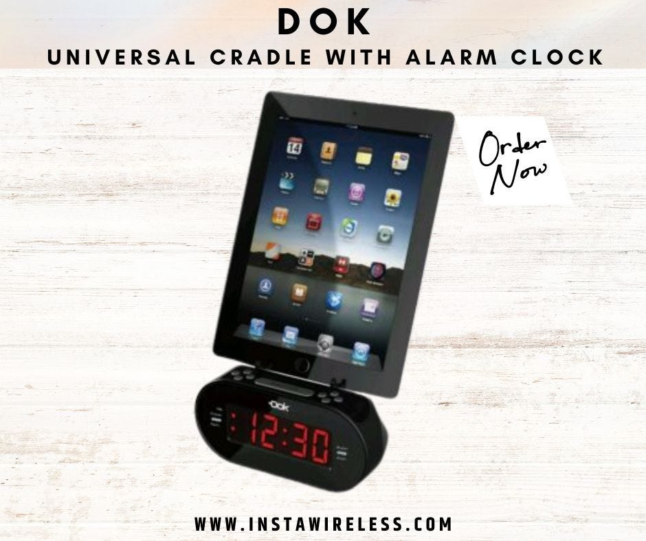 MODIFY THE FUTURE OF TRADITIONAL ALARM CLOCKS WITH DOK ALARM CLOCK WITH