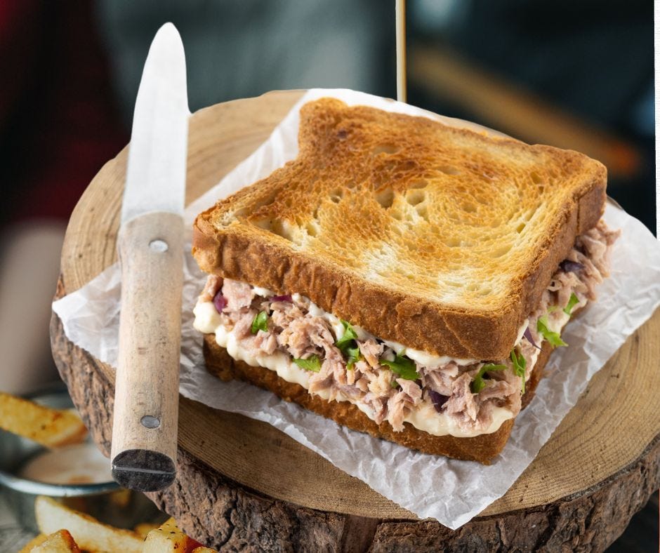 high protein tuna sandwich recipe hassan ali Medium