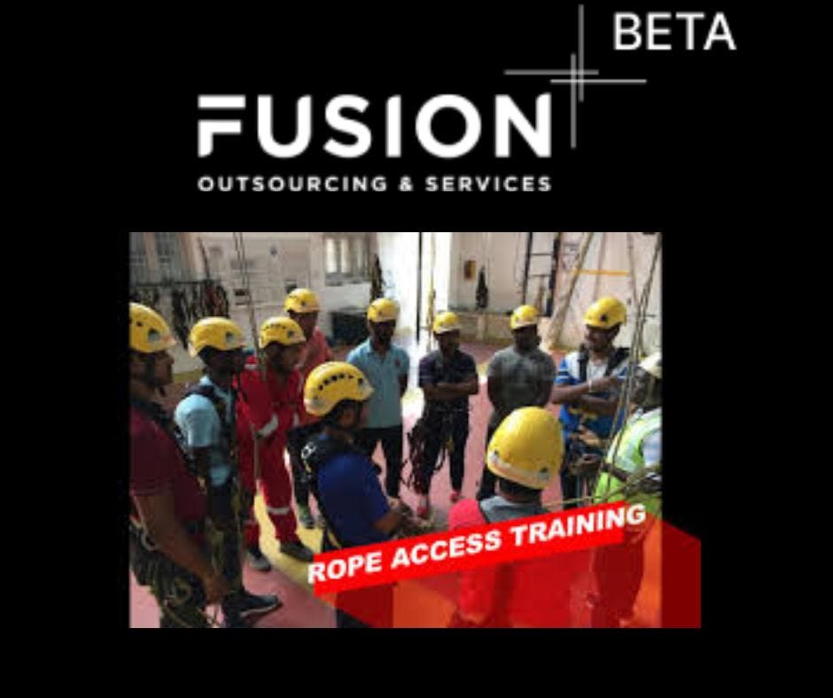 Best Rope Access Training in Qatar Fusion Outsourcing Fusion