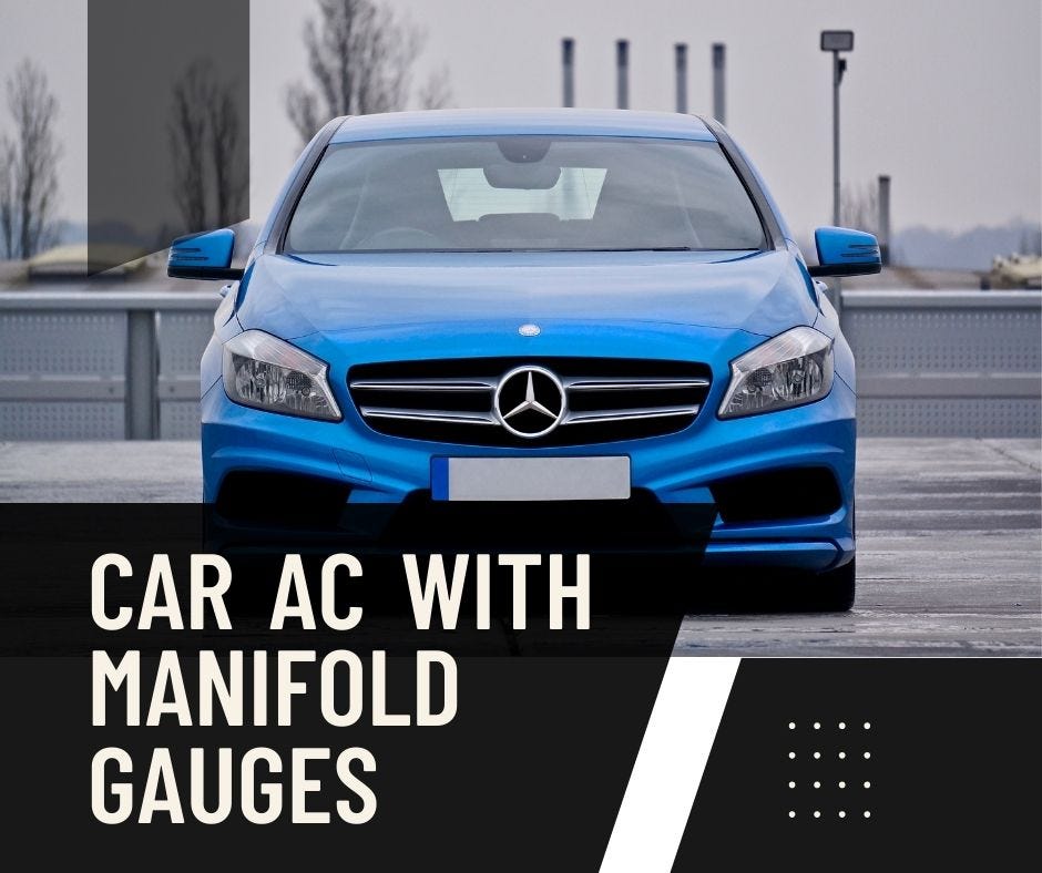 How to Charge Car AC with Manifold Gauges by Masudul Medium
