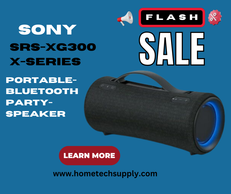 Unleash Party Vibes Anywhere: Sony SRS-XG300 X-Series Speaker