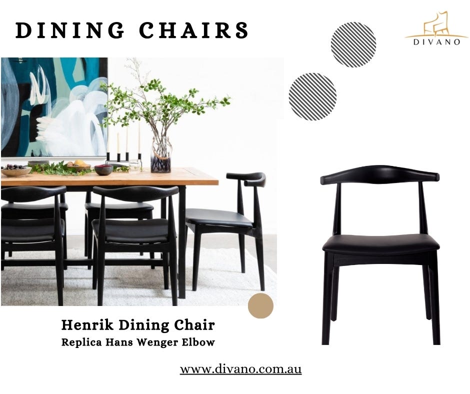 Henrik 2pc Set Dining Chairs- Divano Furniture