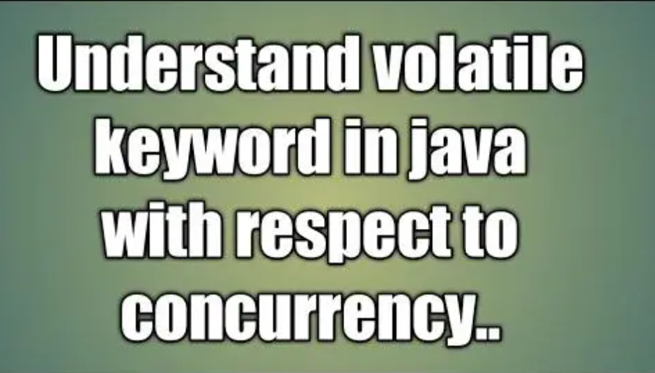 Understanding the Power of the volatile Keyword — part1 by Clean Code Clean Life Mar, 2024