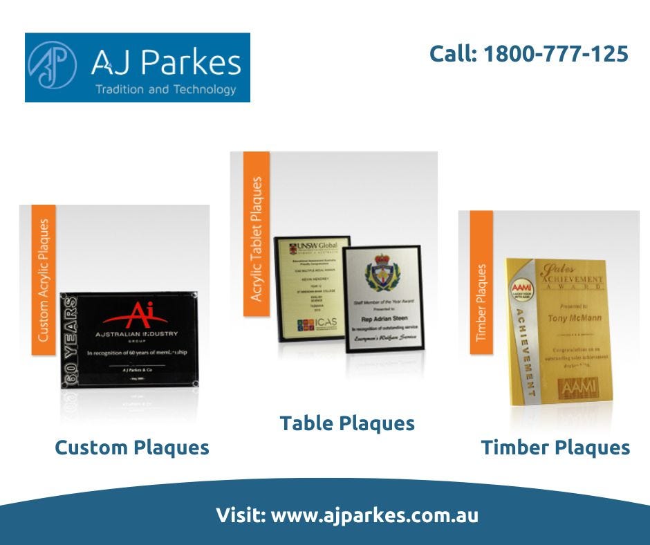 Timber Plaques for Recognition & Corporate Awards