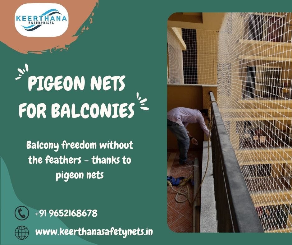 Pigeon Net for Balconies: Enjoy your space in peace and beauty