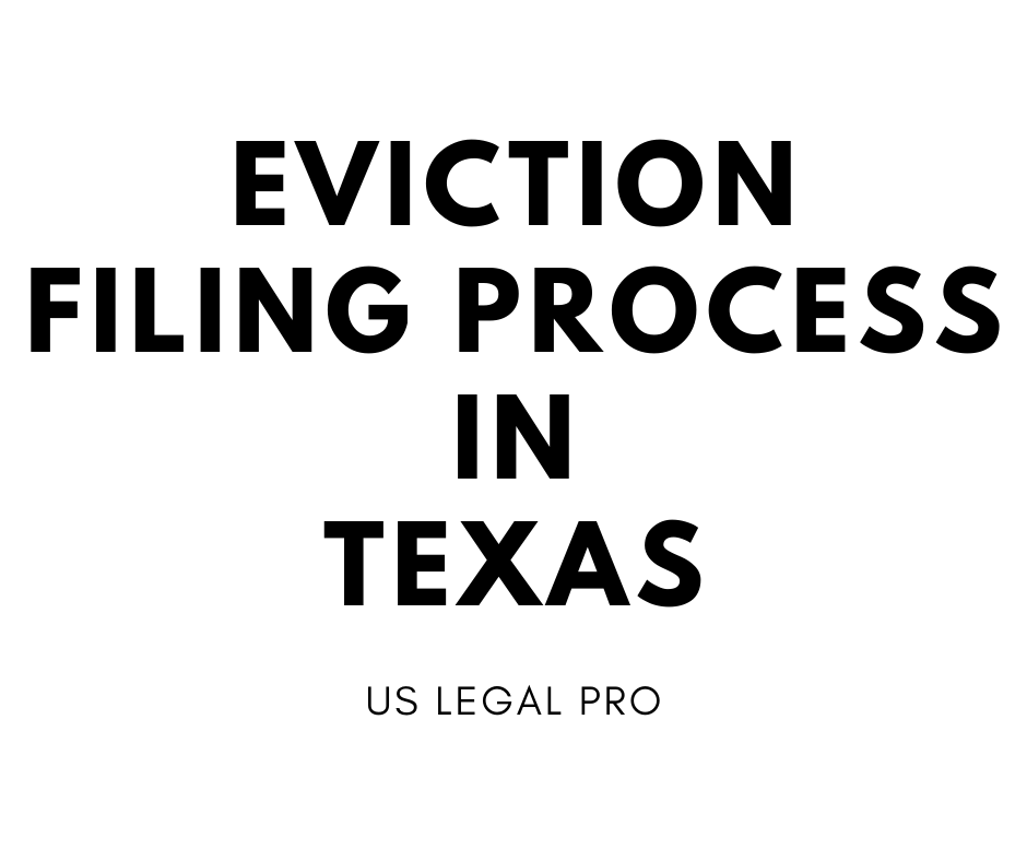 Eviction Filing Process in Texas. Eviction means the removal or… by