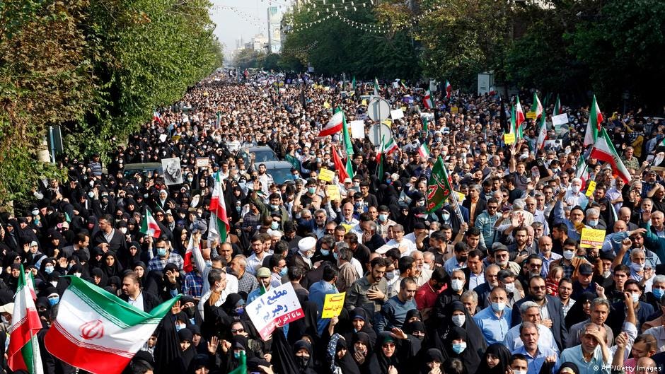 REPRESIÓN EN IRÁN (y el problema crucial de la ciencia política)