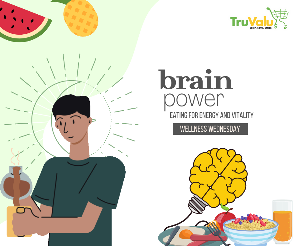 Brain Food. Here’s how to eat to improve your… by Tru Valu