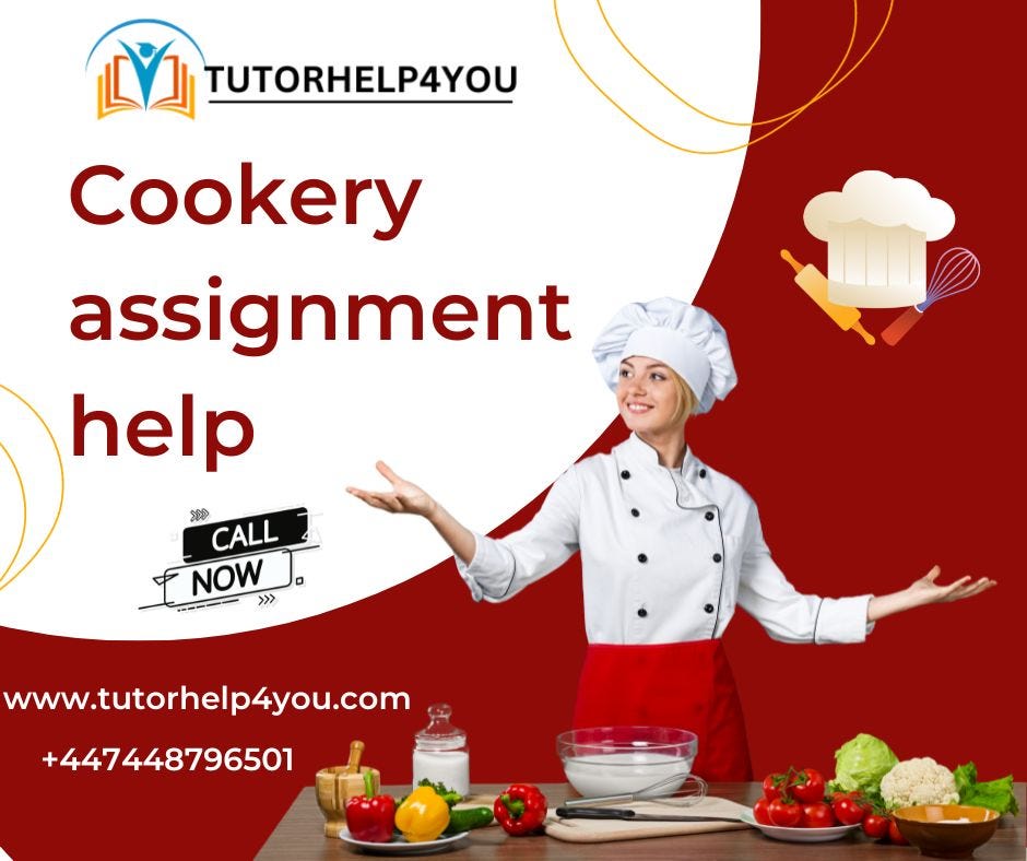 assignment help for cookery