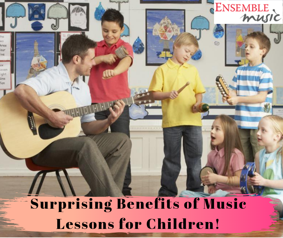 Benefits of Music Lessons for Children! by Ensemble Music Medium
