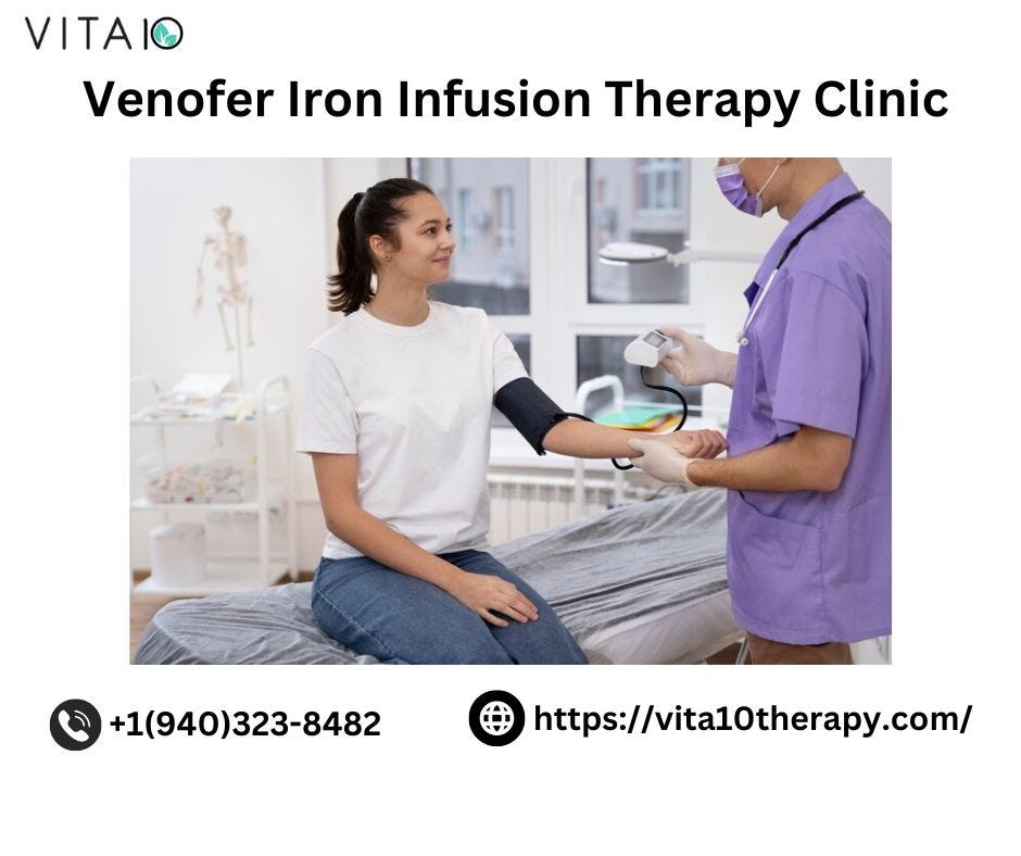 Venofer Iron Infusion Therapy Clinic Vita 10 IV Therapy Medium