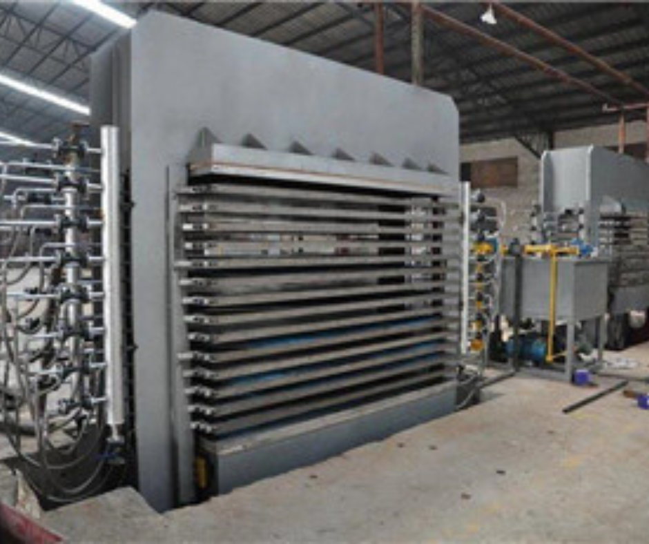 Hydraulic hot press manufacturers in india woodmac Industries Medium