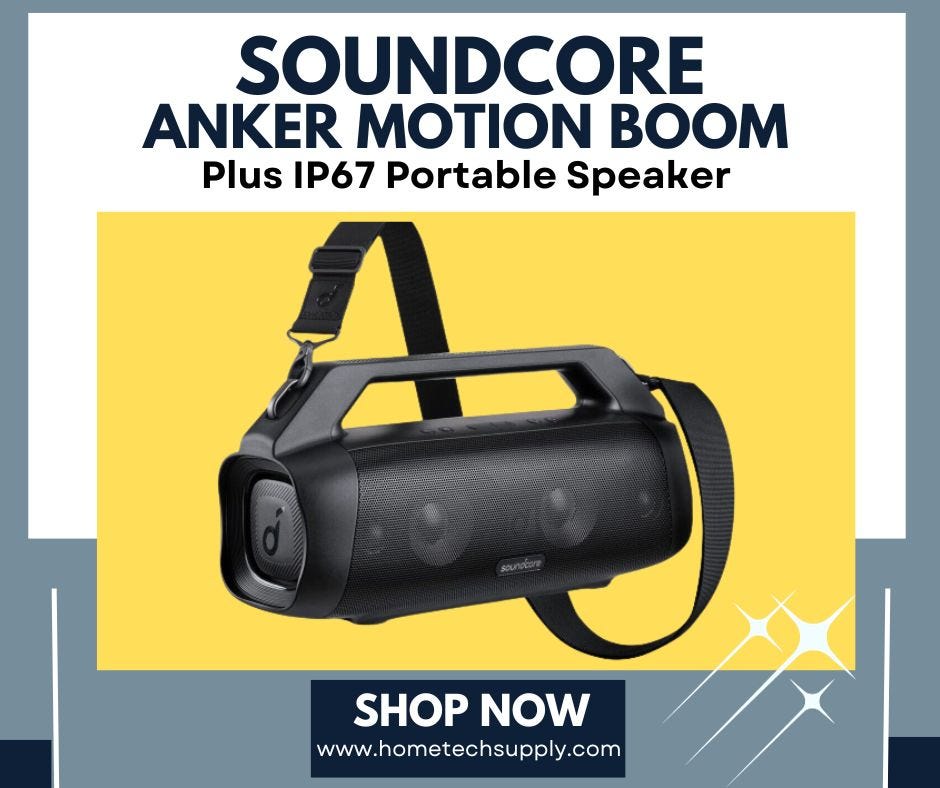 Soundcore Anker Motion Boom Plus Unleash the Power of Portability by