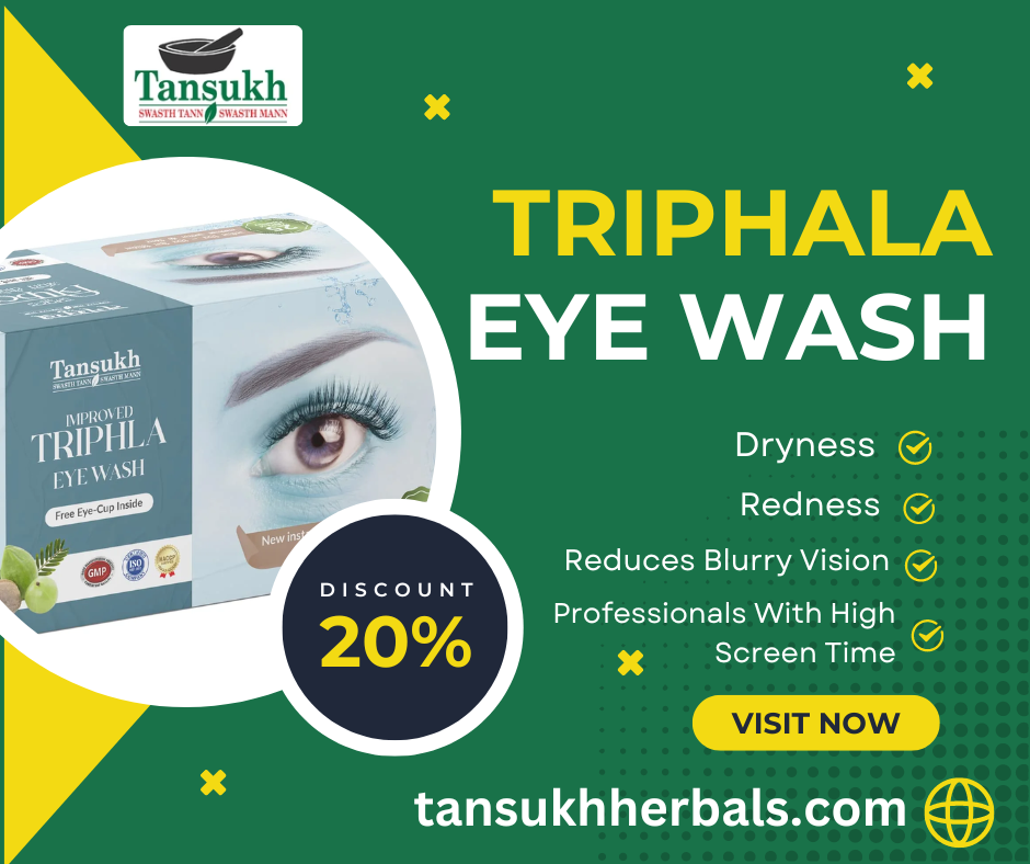 Triphala Eye Wash Uses, SideEffects, Ingredients And More by Tansukh