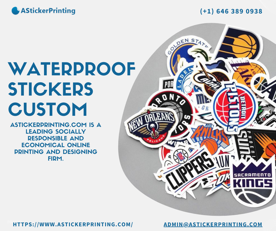 Custom Waterproof Stickers Manufacturers and Suppliers in the USA