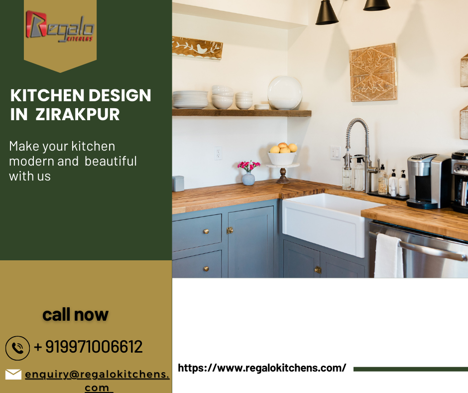 KITCHEN DESIGN IN ZIRAKPUR - Itnseo - Medium