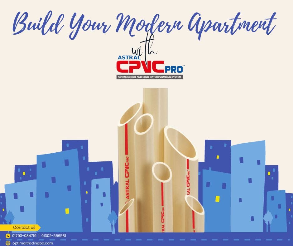 Astral Pipes & Fittings is the leading CPVC Pro Piping System in