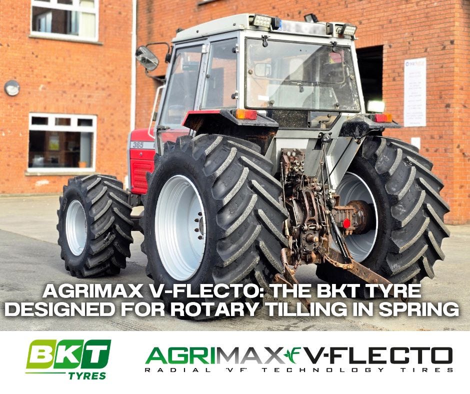 BKT AGRIMAX V-FLECTO: Designed for Efficient Spring Soil Preparation