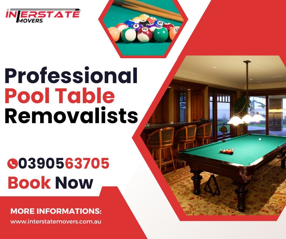 How To Move a Pool Table Moving Your Pool Table by Interstate Movers