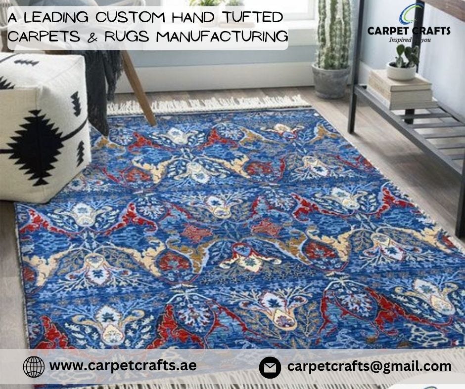 Woven Wonders: Dive into Luxury with Custom Hand-Tufted Carpets  by Carpet Craft  Jan, 2024 