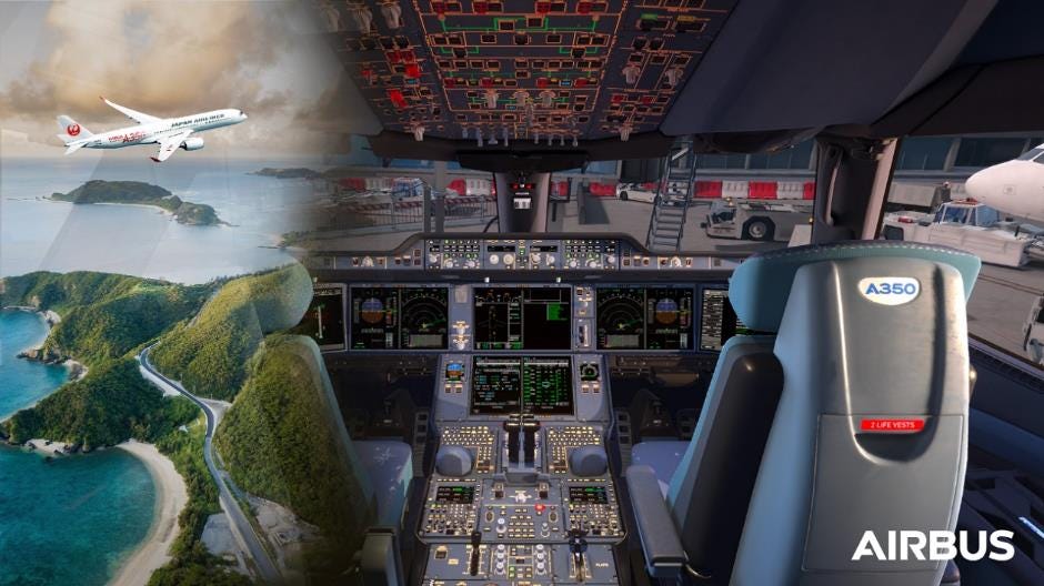 Japan Airlines signs for A350 Virtual Procedure Trainer
