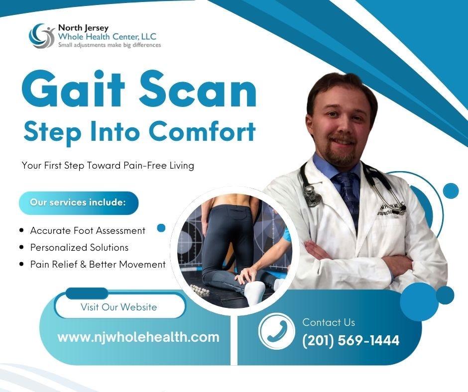 Foot Pain? Try Gait Scan Technology