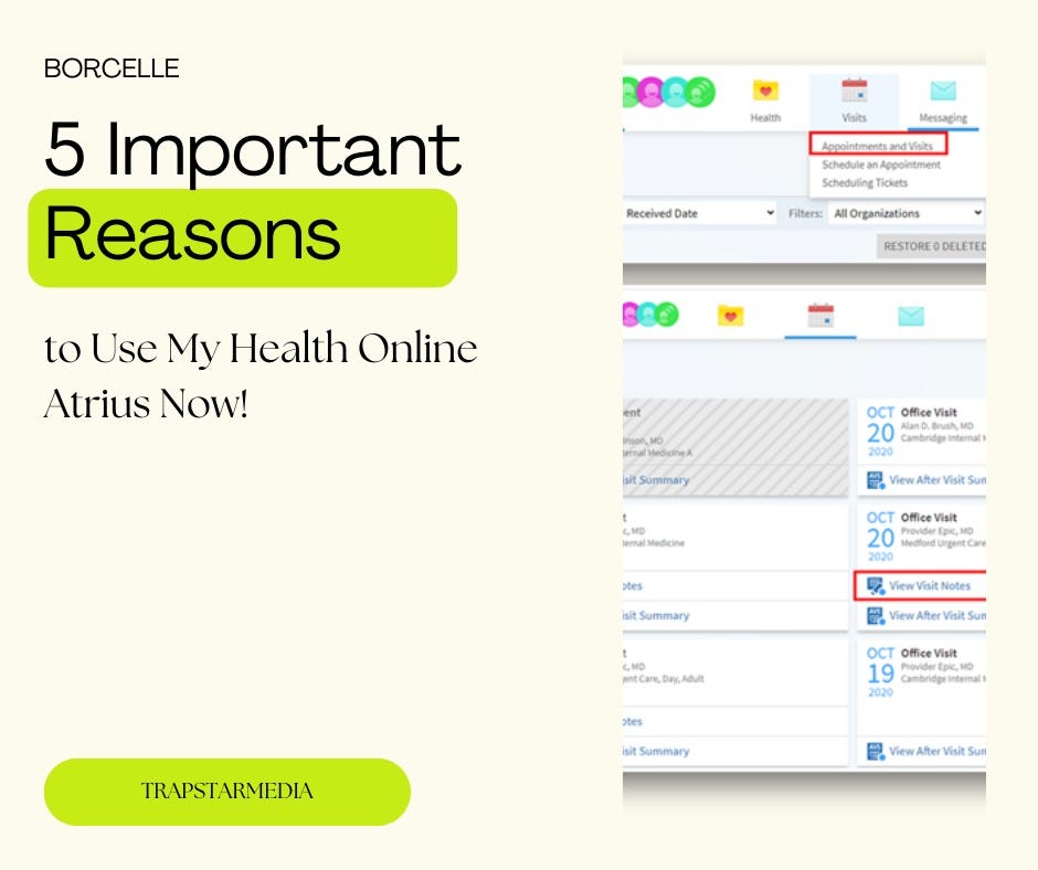 5 Imporant Reasons to Use My Health Online Atrius Now! by