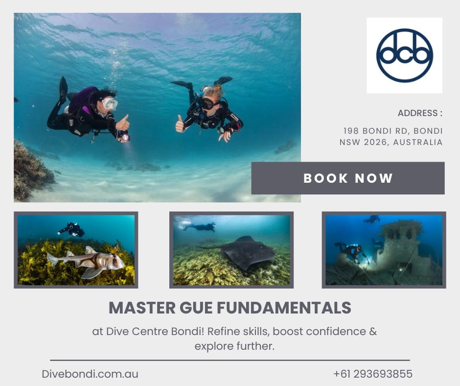 Master the GUE Course at Dive Centre Bondi — Elevate Your Diving Skills