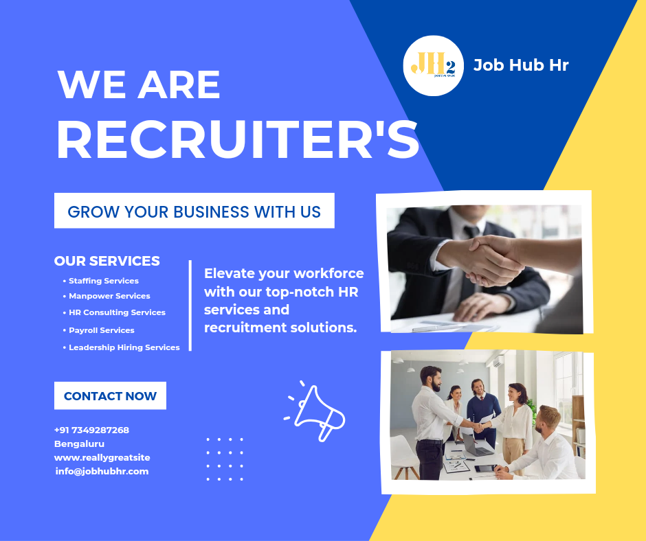 🌟 Elevate your workforce with Job Hub HR Recruitment Agency! 🌐 We