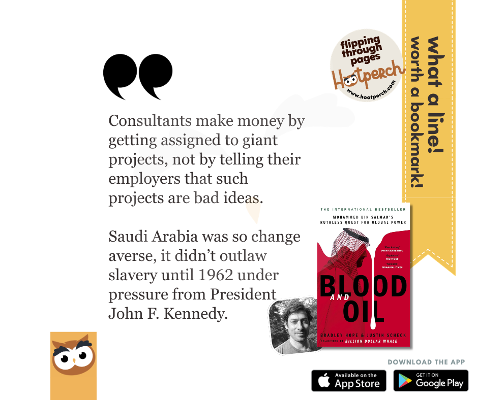 What a Line: “Blood and Oil” and the Sentences That Make You Put the Book Down