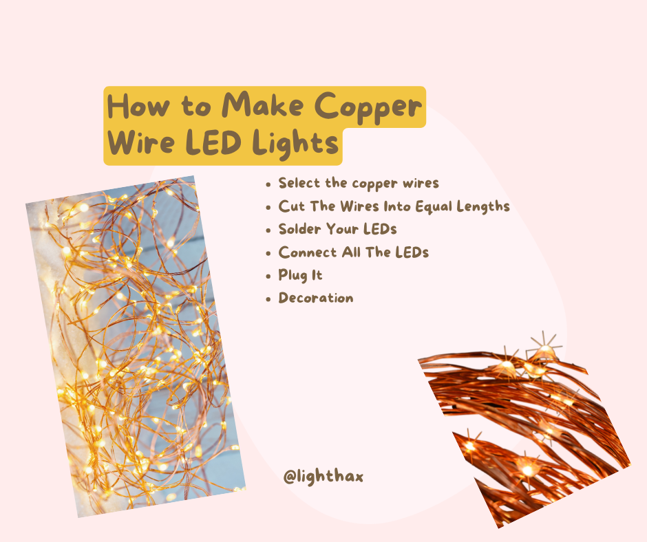 How to Make Copper Wire LED Lights by Steve A. Williams Medium