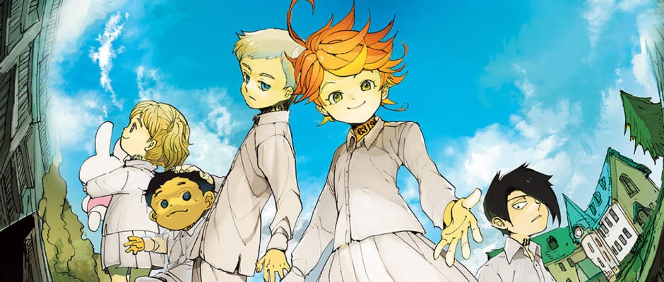 Download Ray from the anime series, The Promised Neverland. Wallpaper