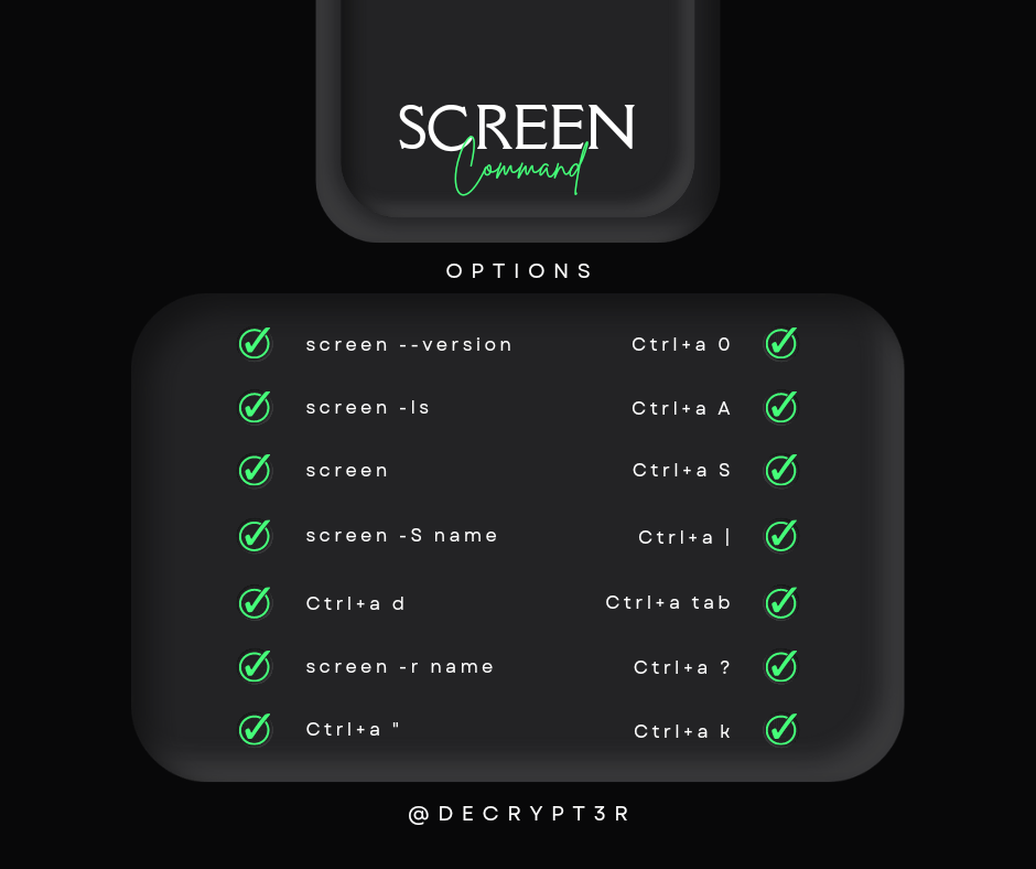 How to use Linux Screen command. In this article I’ve tried to explain