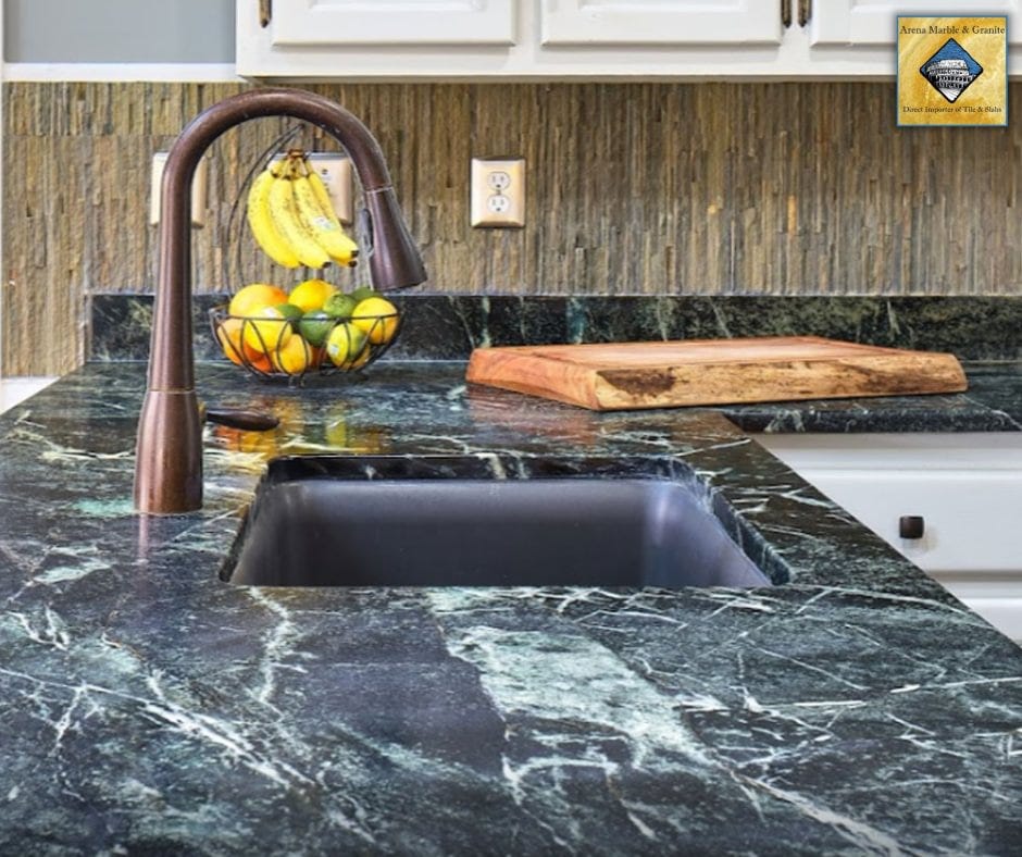Elevate your home design with sophisticated soapstone countertops