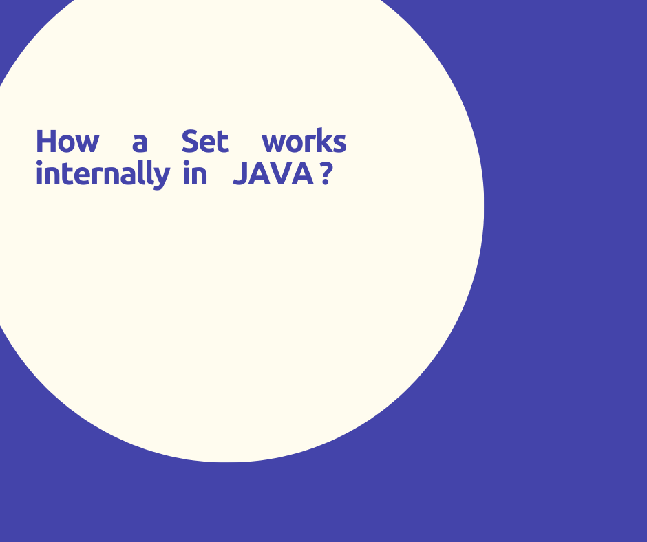 How a Set works internally in JAVA ? | by Mohammed Taoufik Lahmidi | Medium