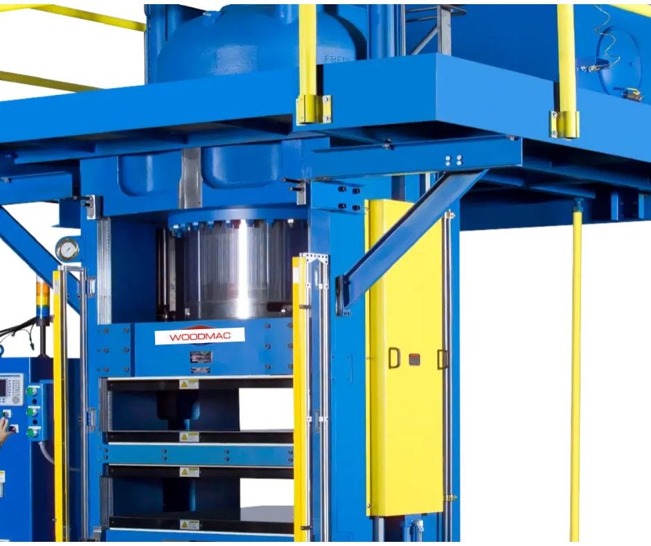 Hydraulic Press Manufacturers in USA - Woodmac Industries - Medium