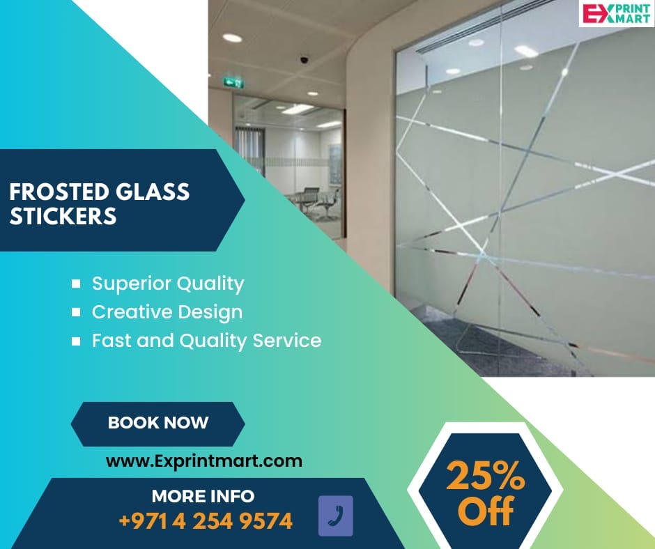 How to Install Frosted Sticker on Windows and Glass Partitions in Dubai