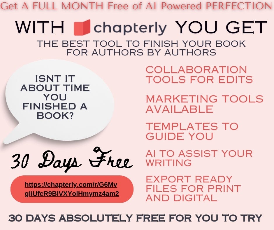 Chapterly: The Ultimate Writing Companion and 30 days free | by A ...