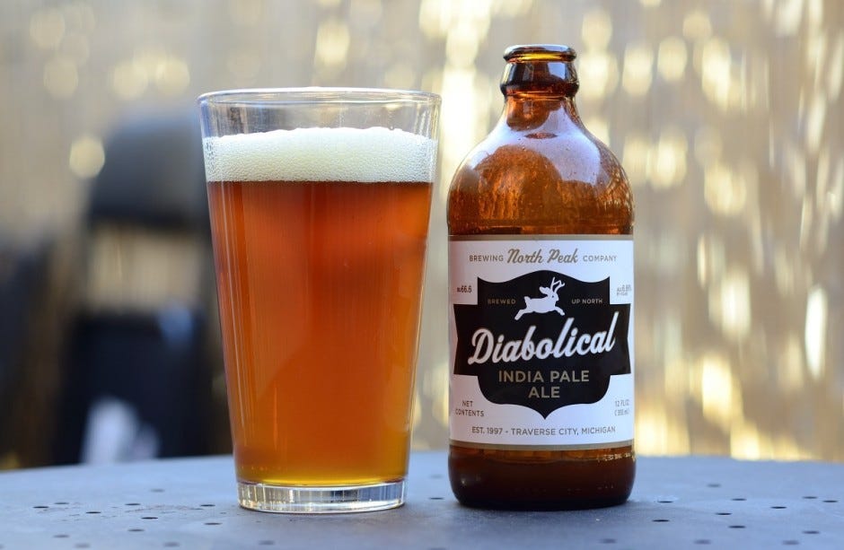 Review: Diabolical IPA from North Peak | by Ashley Puerner | Michigan ...