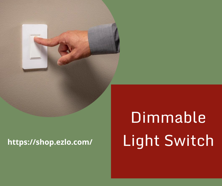 Enjoy perfect lighting with the Dimmable Light Switch Jordanmark Medium