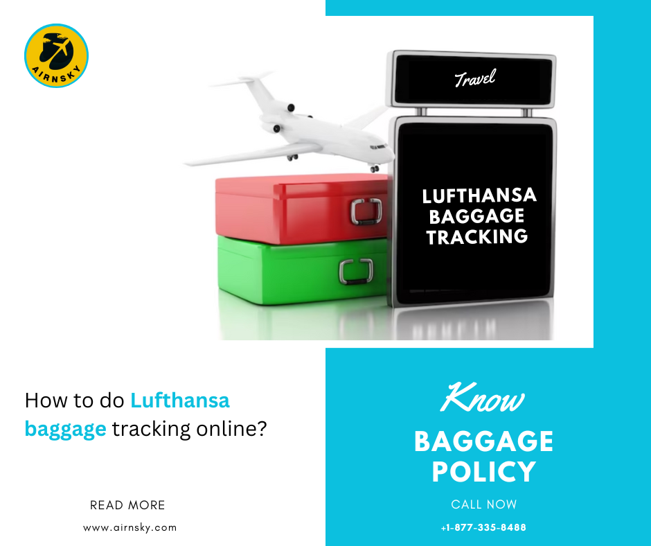 Lufthansa baggage tracking online +18773358488 Medium
