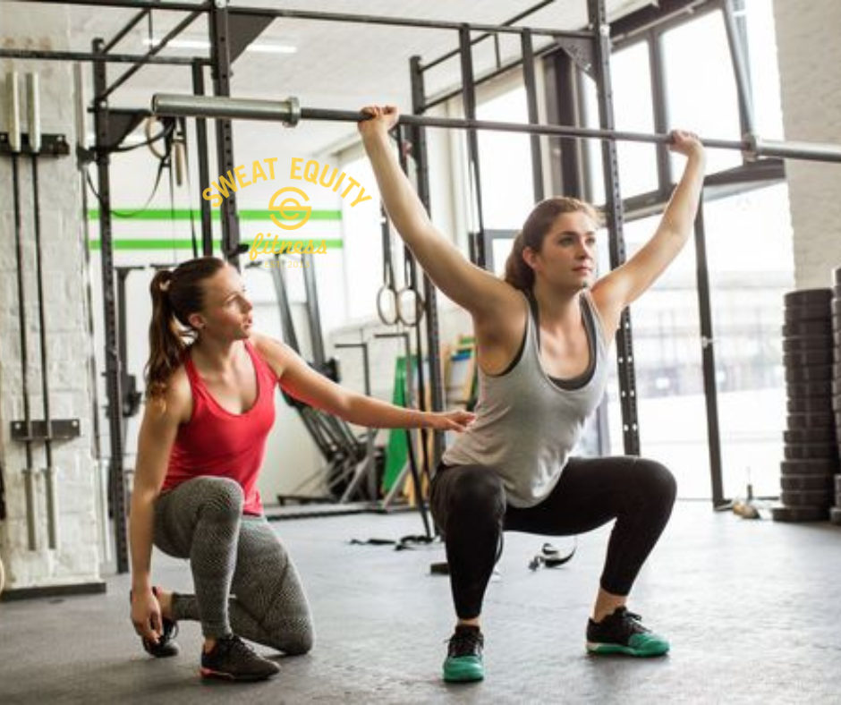 Hire a personal fitness trainer Sweat Equity Fitness Medium