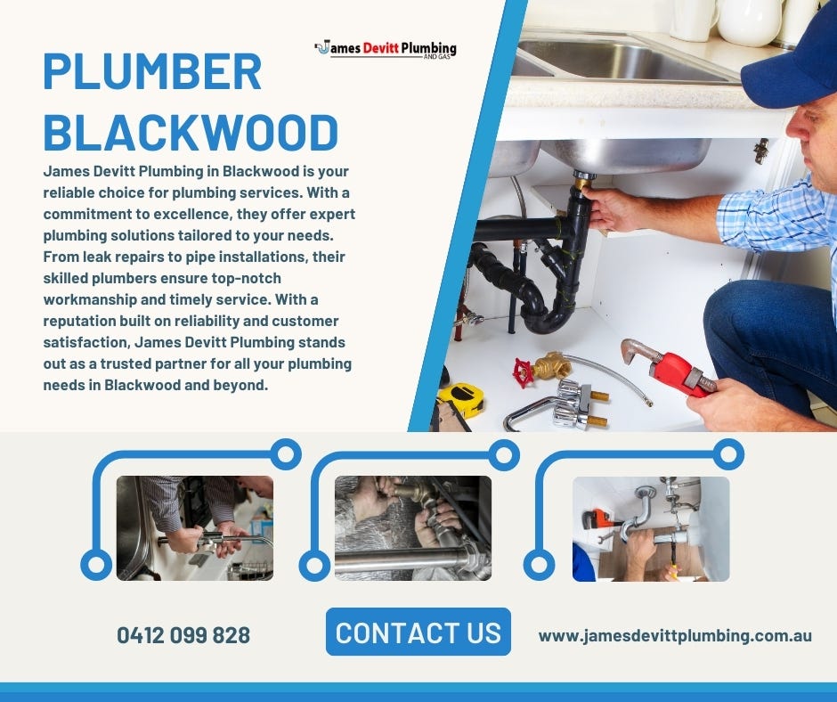 Plumber Blackwood Jamesdevittplumbingaus Medium