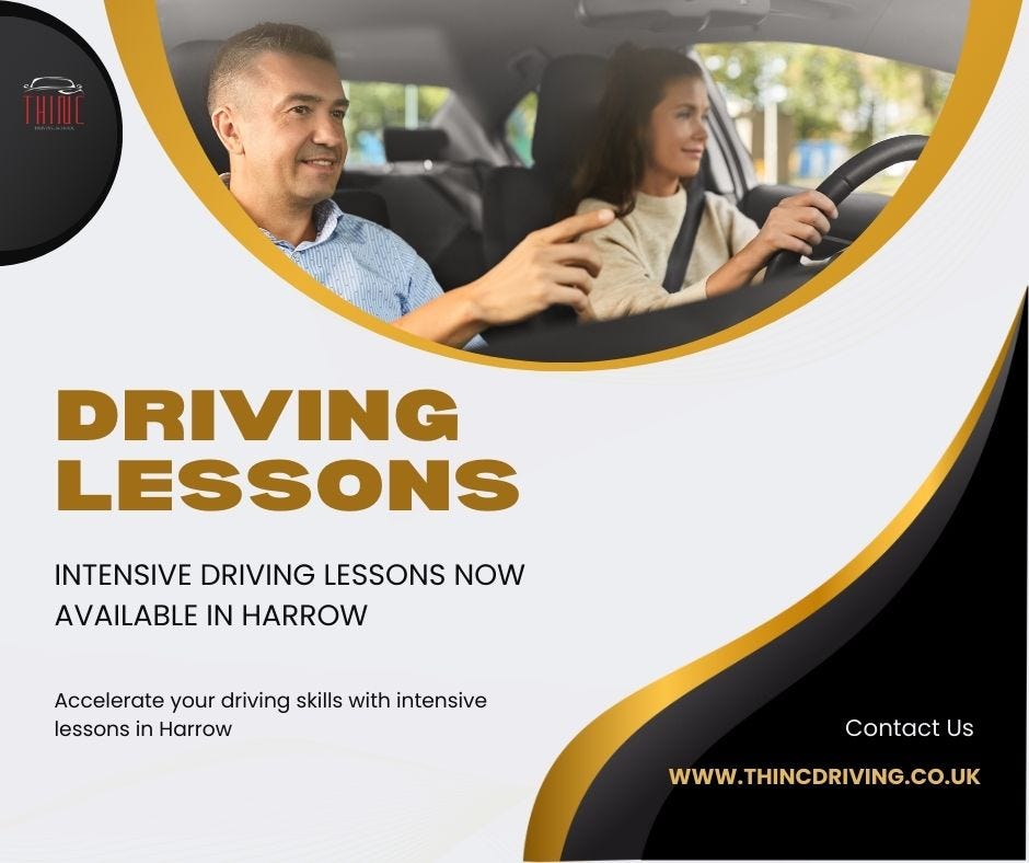 Master Your Drive: Intensive Driving Lessons in Harrow - Thinc driving ...