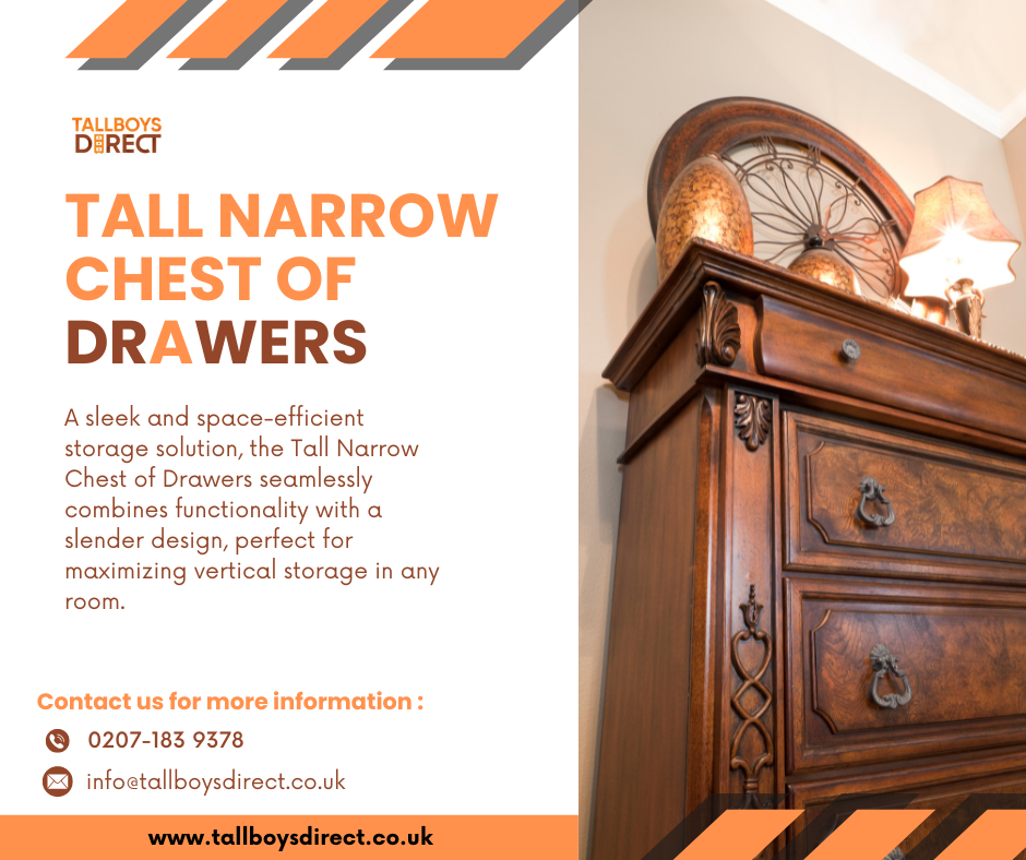 Tall Narrow Chest Of Drawers Tallboys Direct Medium
